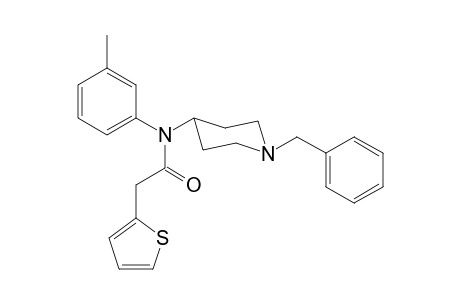 N-(1-Benzylpiperidin-4-yl)-N-(3-methylphenyl)thiophene-2-acetamide