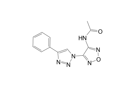 N-[4-(4-Phenyl-[1,2,3]triazol-1-yl)-furazan-3-yl]-acetamide