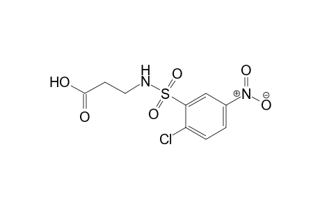 .beta.-alanine, N-[(2-chloro-5-nitrophenyl)sulfonyl]-