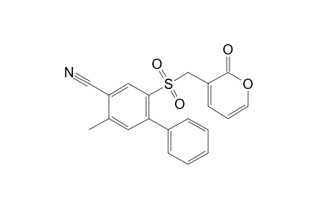 3-Cyano-6-phenyl-4-toluenesulfonylmethyl-2H-pyran-2-one