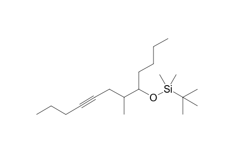 anti-tert-Butyl[(1-butyl-2-methyl-4-octynyl)oxy]dimethylsilane