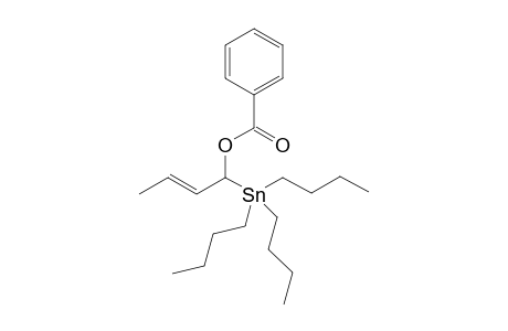 (E)-1-Benzoyloxy-2-butenyl(tributyl)stanane