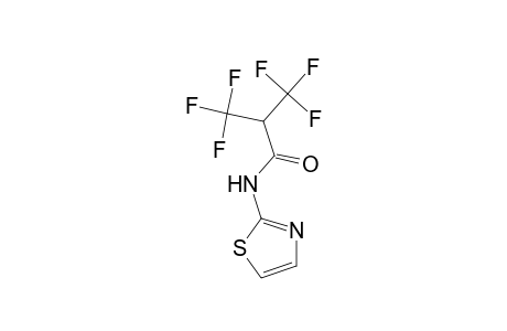 3,3,3-Trifluoro-N-(1,3-thiazol-2-yl)-2-(trifluoromethyl)propanamide