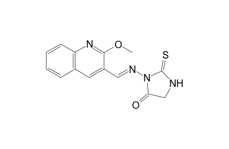 (E)-3-((2-Methoxyquinolin-3-yl)methyleneamino)-2-thioxoimidazolidin-4-one
