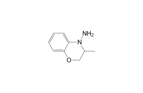 4H-1,4-Benzoxazin-4-amine, 2,3-dihydro-3-methyl-, (.+-.)-