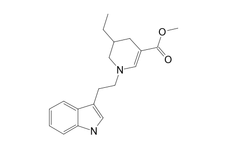 METHYL-5-ETHYL-1-[2-(1H-INDOL-3-YL)-ETHYL]-1,4,5,6-TETRAHYDROPYRIDINE-3-CARBOXYLATE