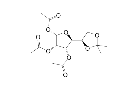 5,6-O-(1'-Methylethylidene)-.beta.-D-talofuranose - triacetate