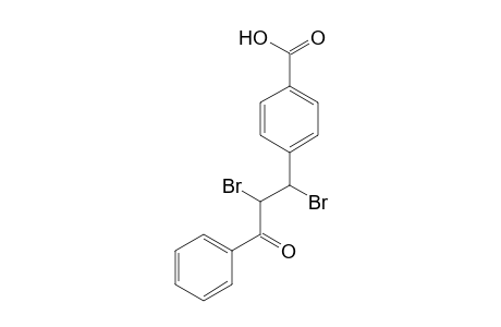 Benzoic acid, p-(2-benzoyl-1,2-dibromoethyl)-