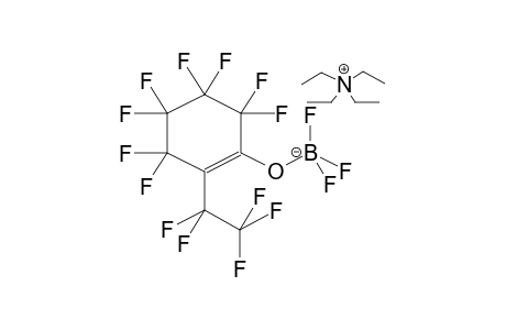 TETRAETHYLAMMONIUM (PERFLUORO-2-ETHYLCYCLOHEXEN-1-YLOXY)TRIFLUOROBORATE