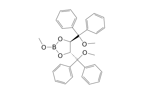 (4-R,5-R)-2-METHOXY-4,5-BIS-[METHOXY-(DIPHENYL)-METHYL]-1,3,2-DIOXABOROLANE