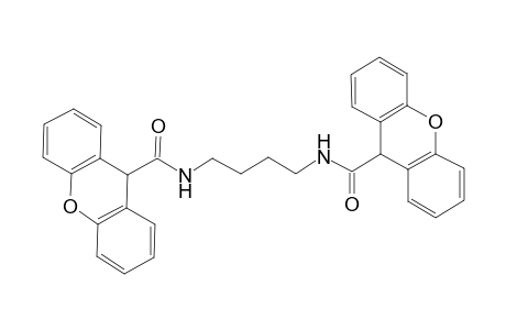 N-{4-[(9H-xanthen-9-ylcarbonyl)amino]butyl}-9H-xanthene-9-carboxamide