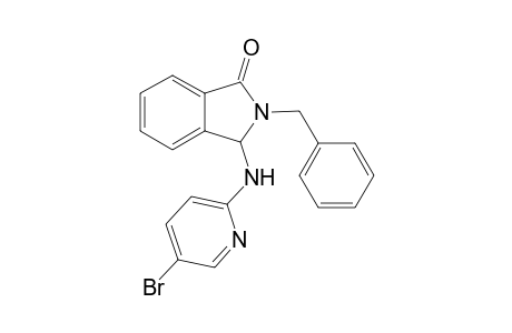 2-Benzyl-3-[(5-bromo-2-pyridyl)amino]isoindolin-1-one