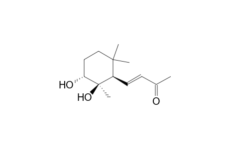 (E)-4-[(1R,2R,3R)-2,3-dihydroxy-2,6,6-trimethyl-cyclohexyl]but-3-en-2-one