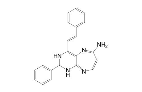 6-Amino-2,3-dihydro-2-phenyl-4-styryl-1H-pyrimido[4,5-b]-[1,4]diazepine