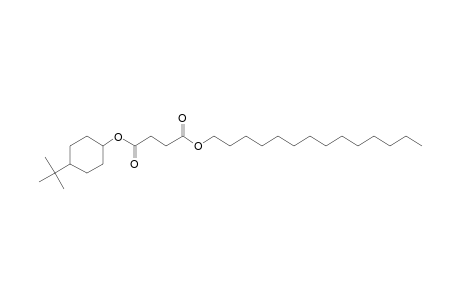 Succinic acid, tetradecyl trans-4-tert-butylcyclohexyl ester