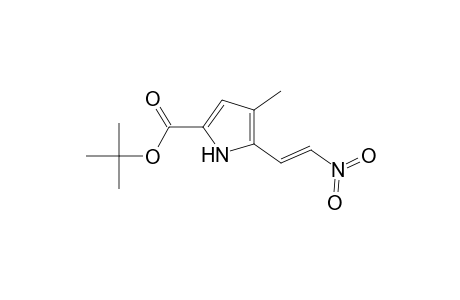 1H-Pyrrole-2-carboxylic acid, 4-methyl-5-(2-nitroethenyl)-, 1,1-dimethylethyl ester