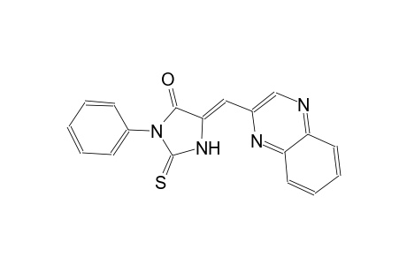 (5Z)-3-phenyl-5-(2-quinoxalinylmethylene)-2-thioxo-4-imidazolidinone