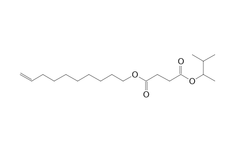 Succinic acid, 3-methylbut-2-yl dec-9-en-1-yl ester