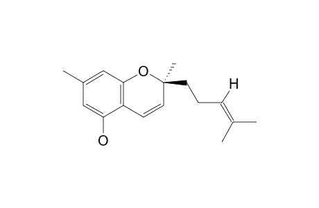 (2S)-2,7-dimethyl-2-(4-methylpent-3-enyl)chromen-5-ol
