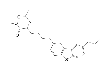 METHYL-(RS)-2-ACETAMIDO-6-(8-PROPYLBENZOTHIEN-2-YL)-HEXANOATE