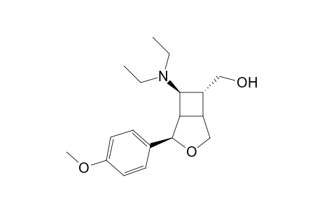 (7-exo-(Diethylamino)-2-exo-(4-methoxyphenyl) 3-oxabicyclo[3.2.0]heptan-6-endo-yl)methano