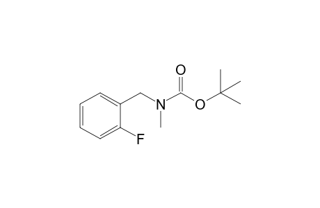N-(t-Butoxycarbonyl)-N-methyl(o-fluorobenzyl)amine