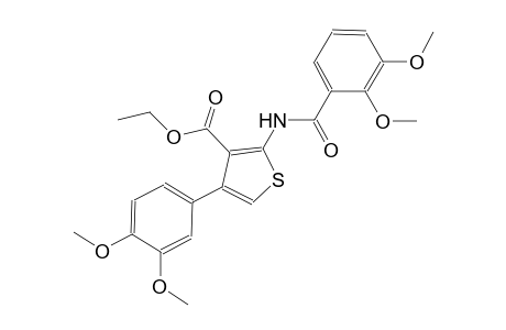 ethyl 2-[(2,3-dimethoxybenzoyl)amino]-4-(3,4-dimethoxyphenyl)-3-thiophenecarboxylate