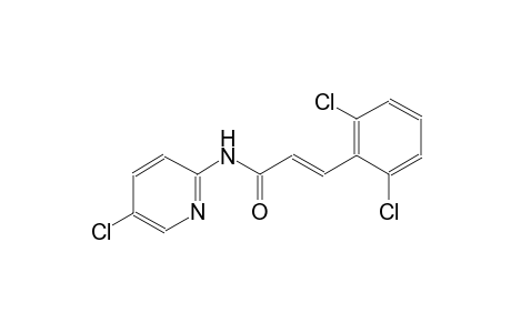 (2E)-N-(5-chloro-2-pyridinyl)-3-(2,6-dichlorophenyl)-2-propenamide