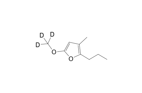 2-Methoxy-D3-4-methyl-5-propylfuran