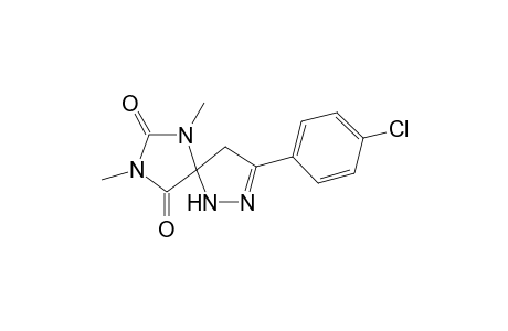 3-(4-chlorophenyl)-6,8-dimethyl-1,2,6,8-tetraazaspiro[4.4]non-2-ene-7,9-dione