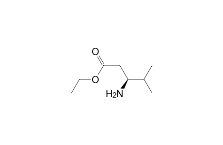 Ethyl (3S)-3-amino-4-methylpentanoate