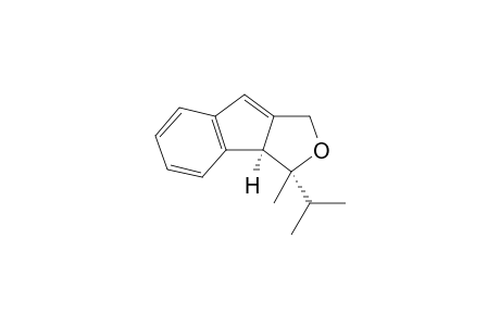 (3R*,3aS*)-3-isopropyl-3-methyl-3,3a-dihydro-1H-indeno[1,2-c]furan