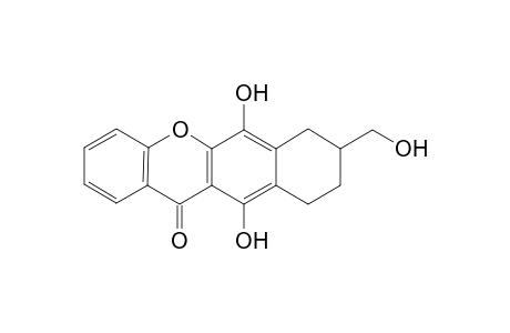 9-(Hydroxymethyl)-6,11-dihydroxy-5-oxoxantho[3,2-g]tetralin