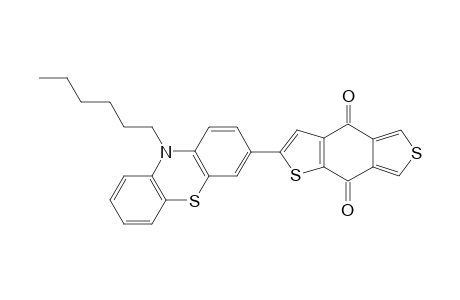 2-(10-hexyl-10H-phenothiazin-3-yl)benzo[1,2-b:4,5-c']dithiophene-4,8-dione