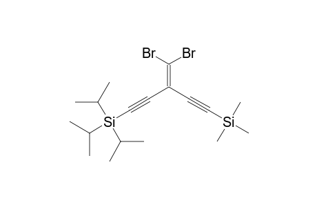3-(Dibromomethylidene)-1-(triisopropylsilyl)-5-(trimethylsilyl)penta-1,4-diyne