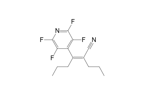 (Z)-3-(perfluoropyridin-4-yl)-2-propylhex-2-enenitrile