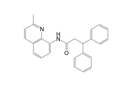 N-(2-methyl-8-quinolinyl)-3,3-diphenylpropanamide