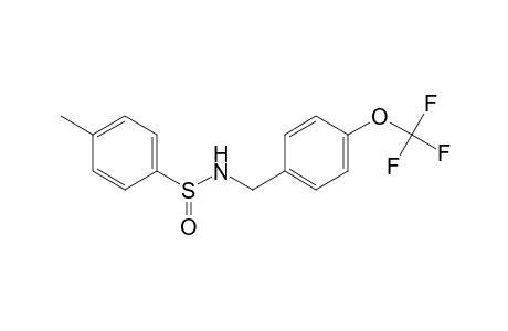 Benzenesulfinamide, 4-methyl-N-[[4-(trifluoromethoxy)phenyl]methyl]-