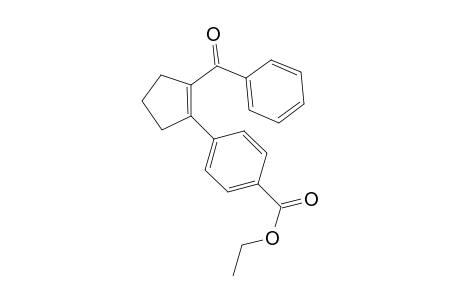 Ethyl 4-(2-benzoylcyclopent-1-en-1-yl)benzoate