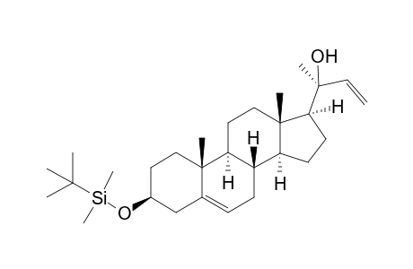 (2S)-2-[(3S,8S,9S,10R,13S,14S,17S)-3-[tert-butyl(dimethyl)silyl]oxy-10,13-dimethyl-2,3,4,7,8,9,11,12,14,15,16,17-dodecahydro-1H-cyclopenta[a]phenanthren-17-yl]-3-buten-2-ol