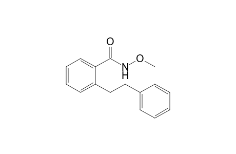 N-Methoxy-2-phenethylbenzamide