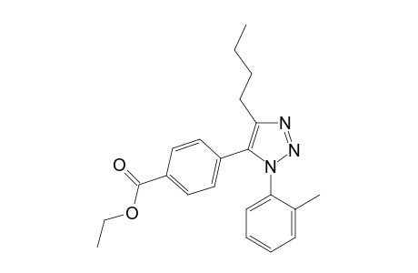 4-(5-Butyl-3-o-tolyl-3H-1,2,3-triazol-4-yl)-benzoic acid ethyl ester