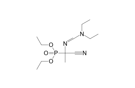 N'-(1-cyano-1-diethoxyphosphorylethyl)-N,N-diethylmethanimidamide
