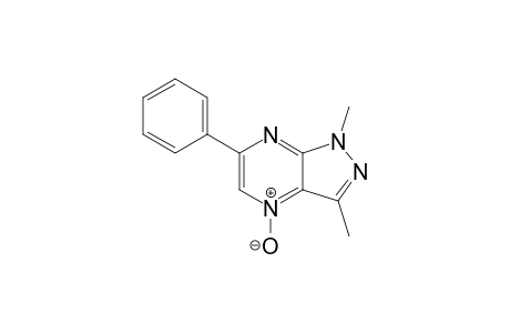 1,3-Dimethyl-6-phenylpyrazolo[3,4-b]pyrazine 4-oxide