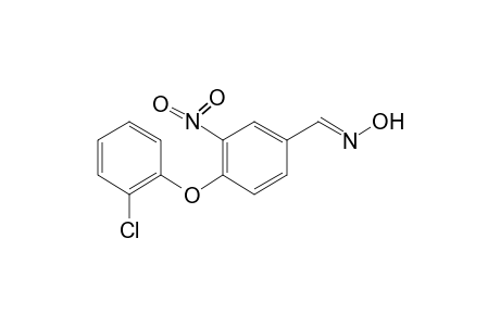 4-(o-CHLOROPHENOXY)-3-NITROBENZALDEHYDE, OXIME