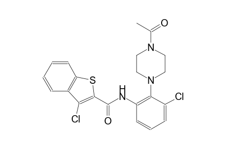 benzo[b]thiophene-2-carboxamide, N-[2-(4-acetyl-1-piperazinyl)-3-chlorophenyl]-3-chloro-