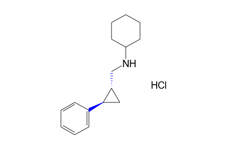 trans-N-[(2-Phenyl-1-cyclopropyl)methyl]cyclohexylamine, hydrochloride