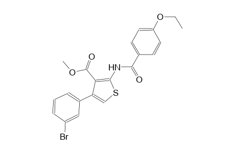methyl 4-(3-bromophenyl)-2-[(4-ethoxybenzoyl)amino]-3-thiophenecarboxylate