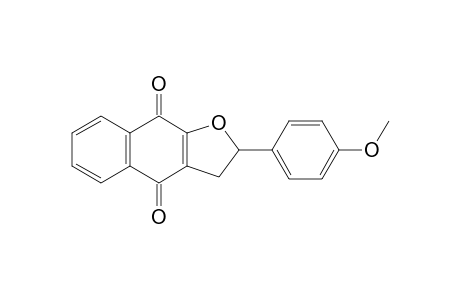 2,3-Dihydro-2-(4-methoxyphenyl)naphtho[2,3-b]furan-4,9-dione