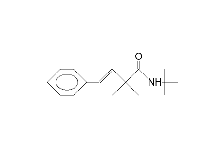 N-(T-Butyl)-2-methyl-2-styryl-propanamide